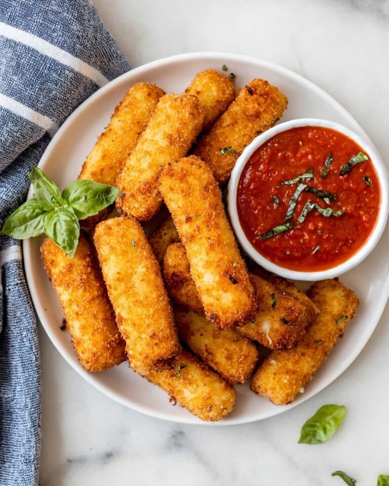 Homemade Mozzarella Sticks Recipe