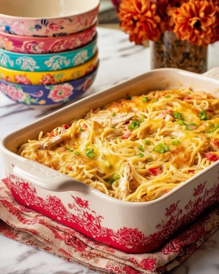 Chicken Spaghetti Casserole Recipe