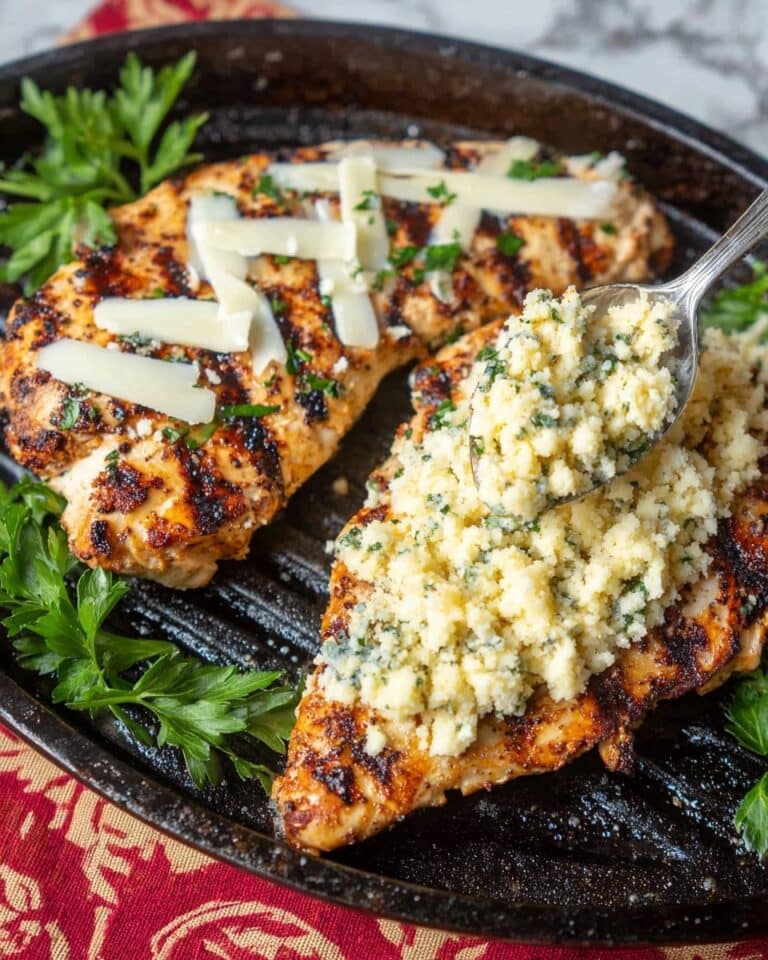 Longhorn Garlic Parmesan Crusted Chicken Recipe