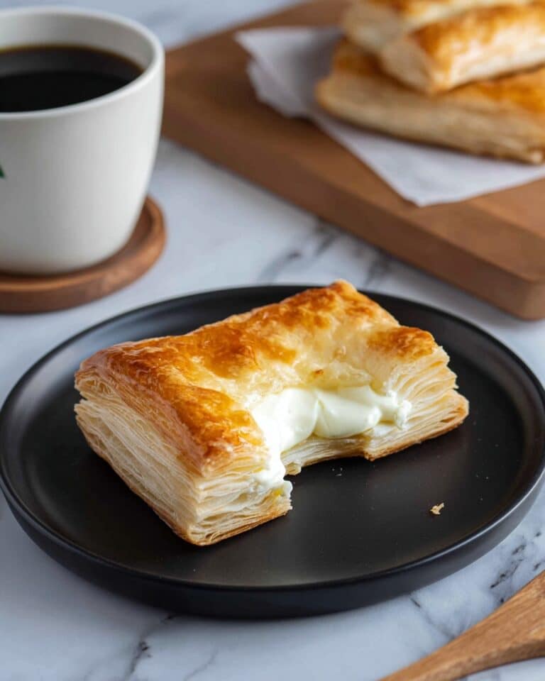 Homemade Cheese Danish Pastries Recipe