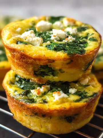 Egg Muffins with Spinach and Feta Recipe
