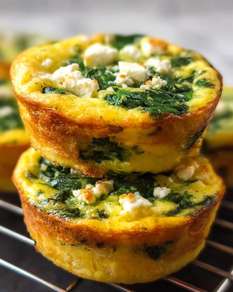 Egg Muffins with Spinach and Feta Recipe