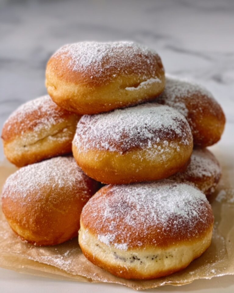 Italian Cream Bombs (Bomboloni) Filled with Custard Recipe