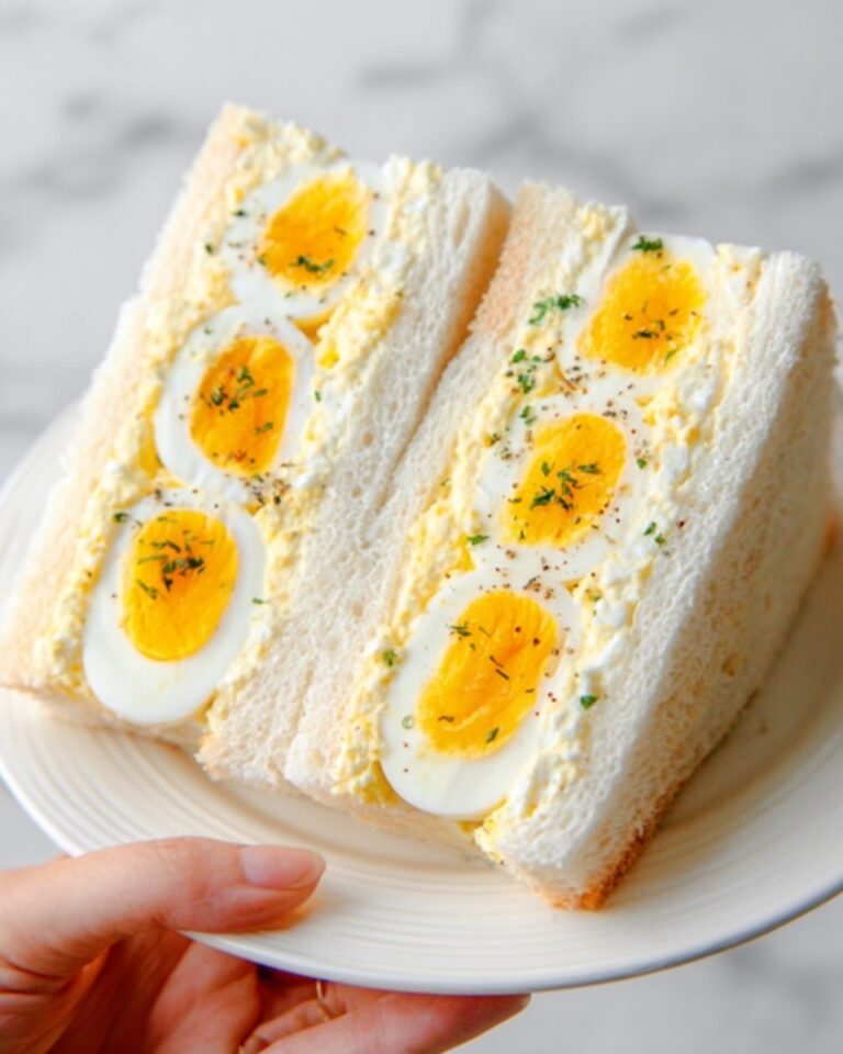 Japanese Egg Sandwich (Tamago Sando) Recipe
