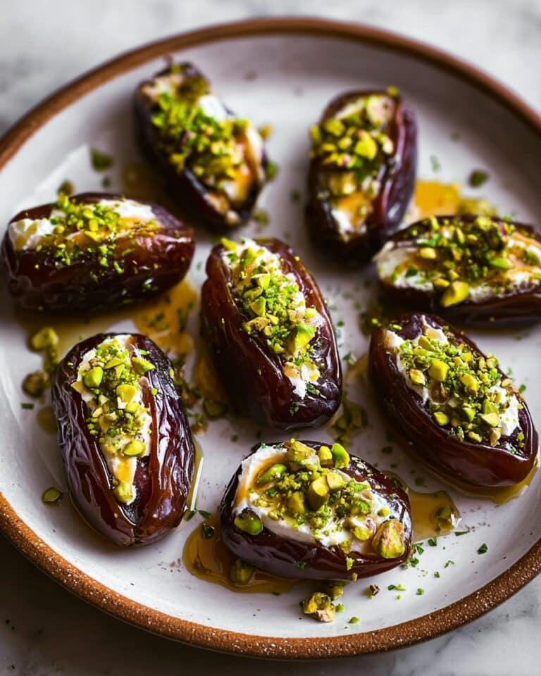 Honey Pistachio Ricotta Stuffed Dates: A Festive St. Patrick’s Day Treat Recipe