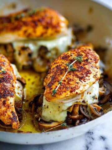 Mushroom Stuffed Chicken Breast Recipe