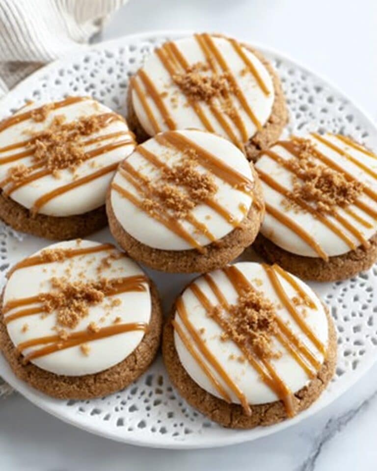 Copycat Crumbl Salted Caramel Cheesecake Cookie Recipe