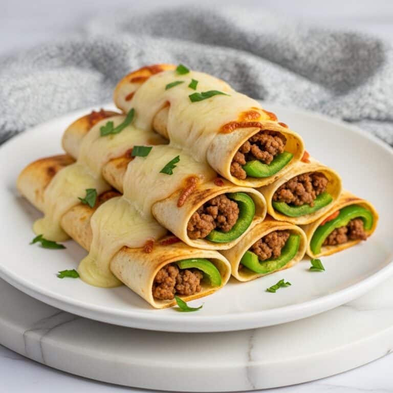 Keto Philly Cheesesteak Roll Ups Recipe