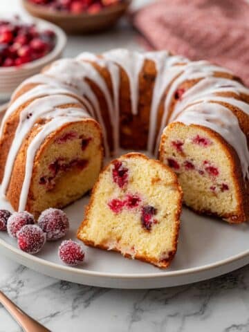Cranberry Orange Bundt Cake Recipe