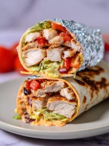 Chipotle Ranch Grilled Chicken Burrito Recipe