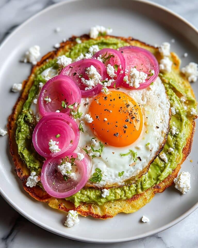 Feta Fried Eggs Recipe