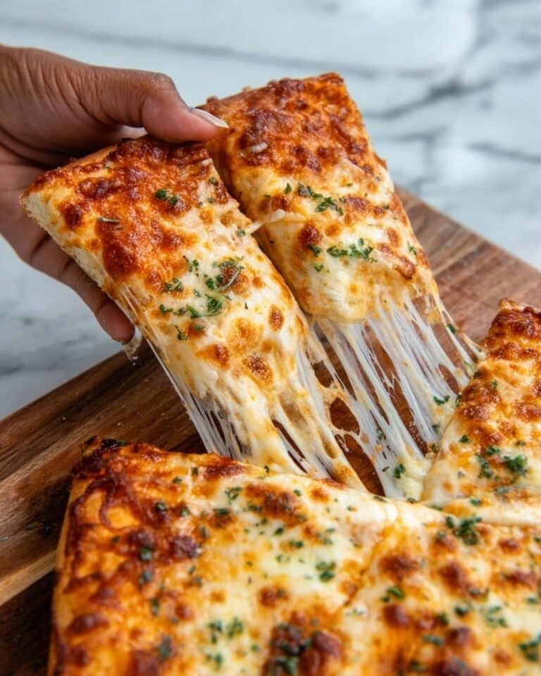 Cheesy Garlic Bread Recipe