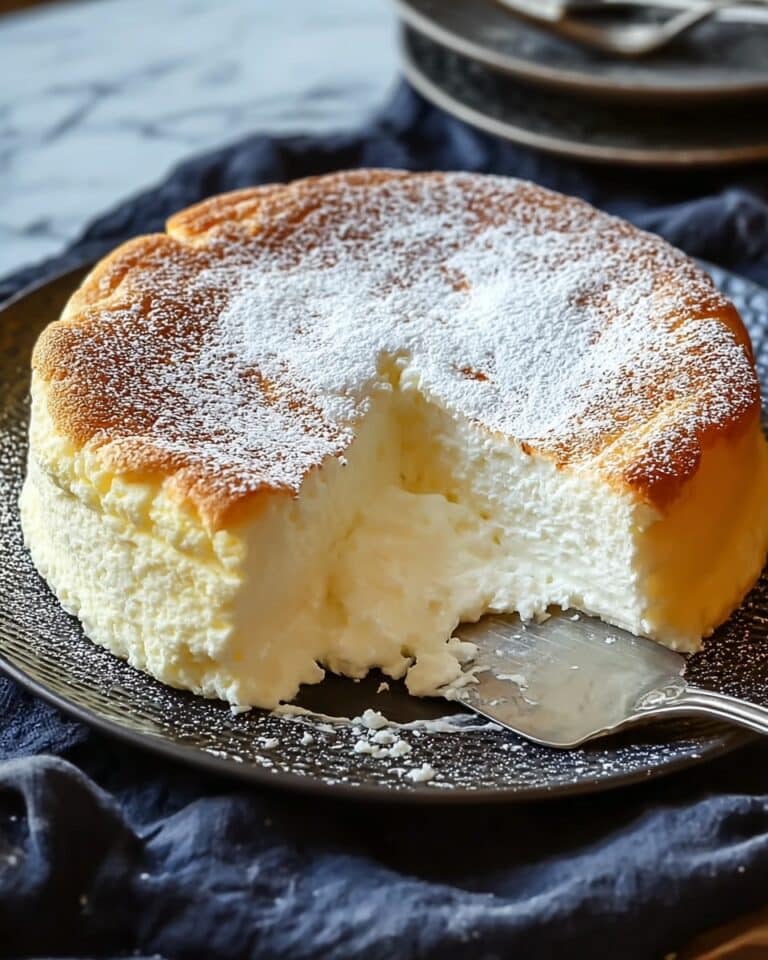 Light & Fluffy Yogurt Cloud Cake Recipe