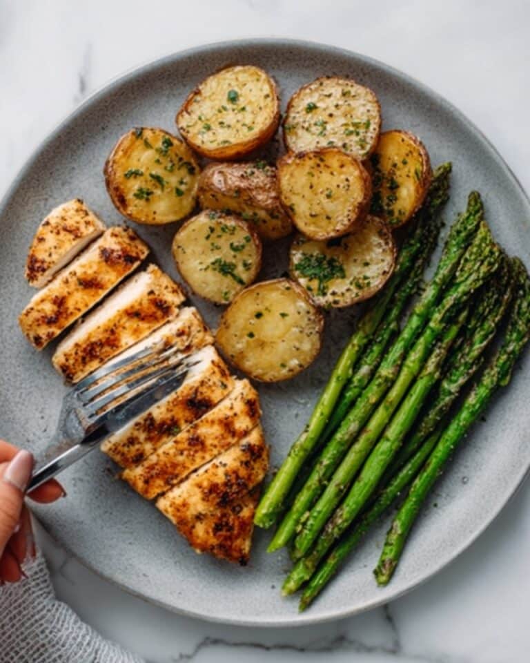 Parmesan Crusted Chicken Sheet Pan Dinner Recipe