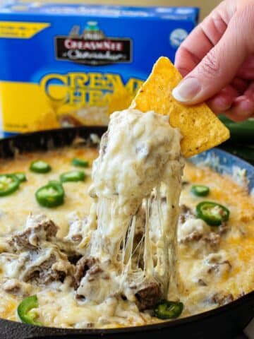 Philly Cheese Steak Dip Recipe