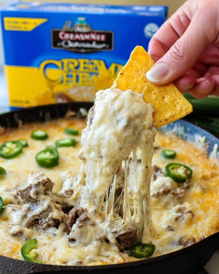 Philly Cheese Steak Dip Recipe