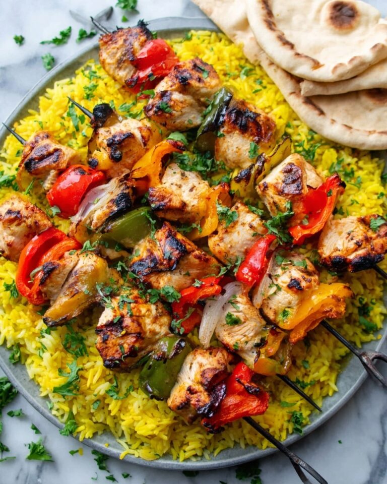 Middle Eastern-Style Grilled Chicken Kabobs Recipe