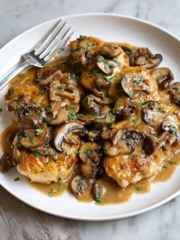 Perfect Chicken Marsala Recipe with Mushrooms and Creamy Wine Sauce Recipe