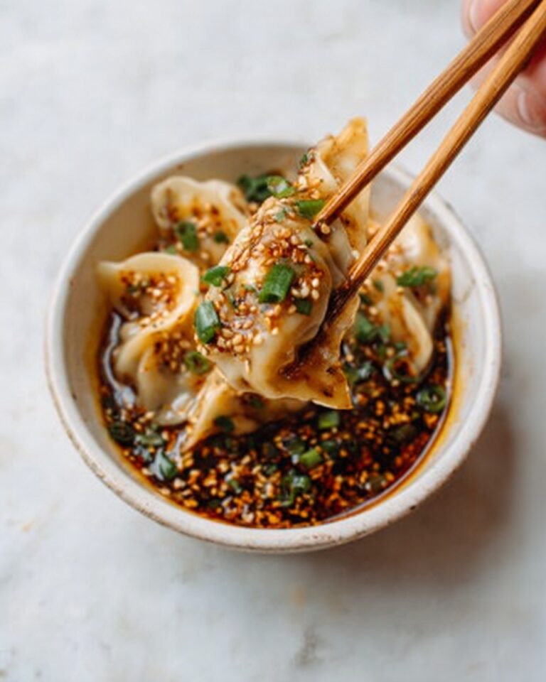 Super Quick Gyoza Dipping Sauce with 4 Simple Ingredients Recipe