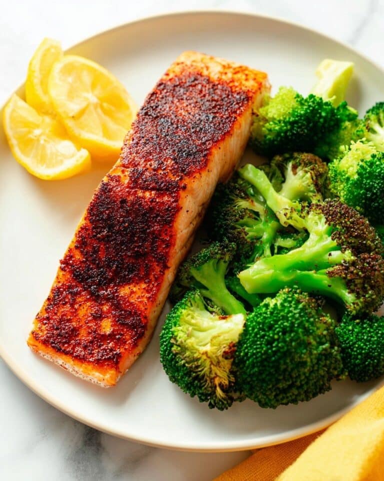 Air Fryer Salmon with Garlic and Lemon Recipe