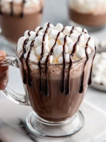 Creamy Nutella Crockpot Hot Chocolate Recipe