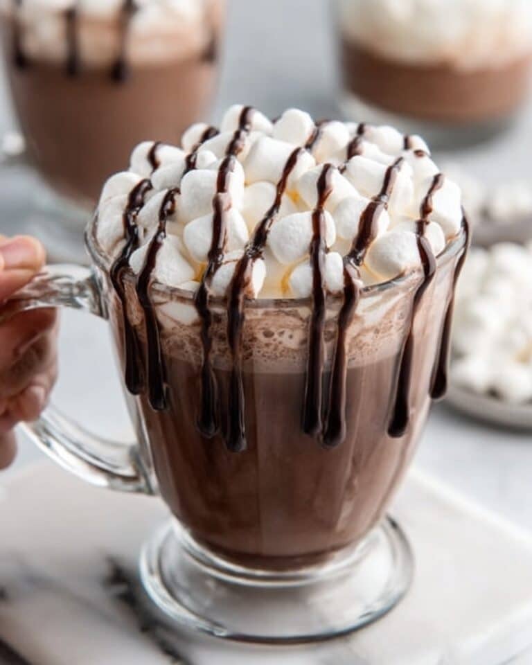 Creamy Nutella Crockpot Hot Chocolate Recipe