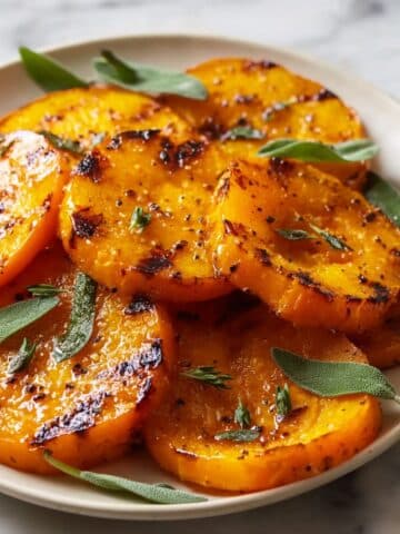 Roasted Butternut Squash with Brown Butter and Sage Recipe