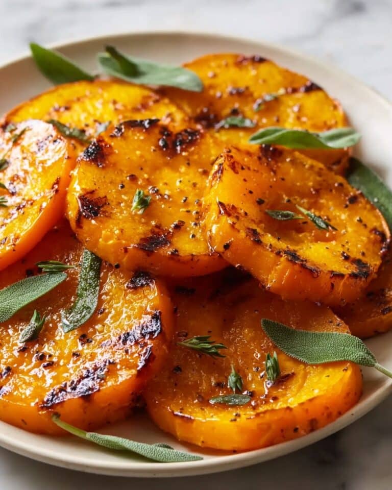Roasted Butternut Squash with Brown Butter and Sage Recipe