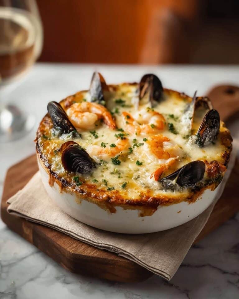 Gratin of Seafood Recipe