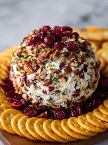 Cranberry Pecan Cheese Ball Recipe