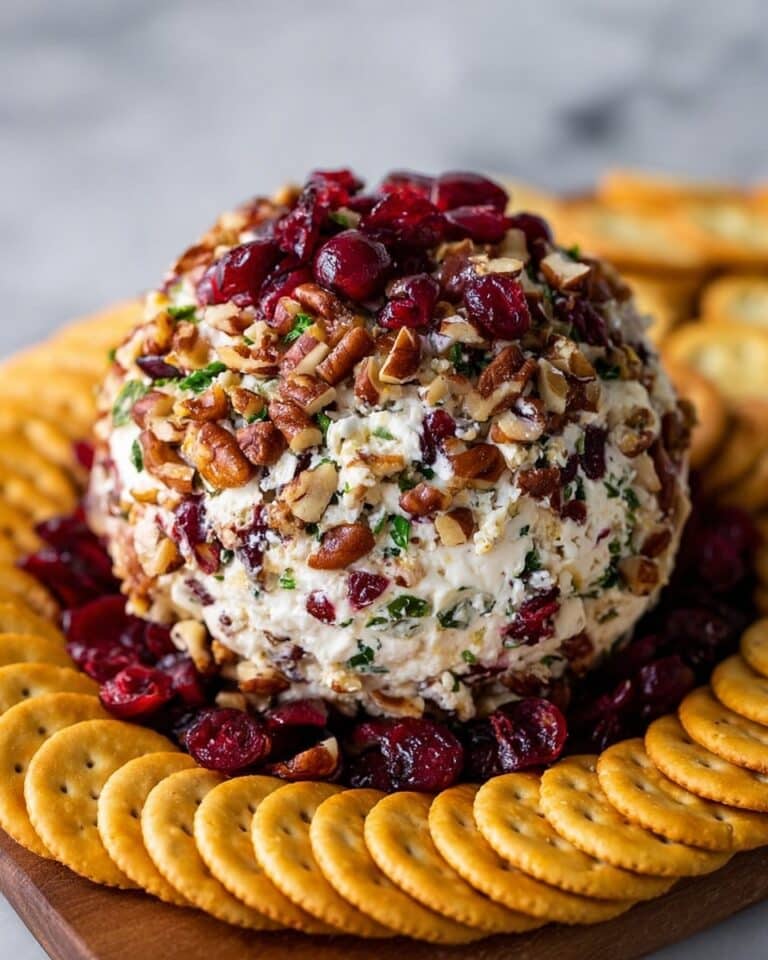 Cranberry Pecan Cheese Ball Recipe