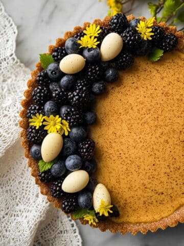 Lavender Lemon Easter Tart Recipe