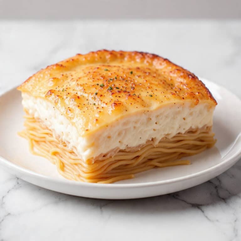 Decadent Chicken Carbonara Spaghetti Pie Recipe