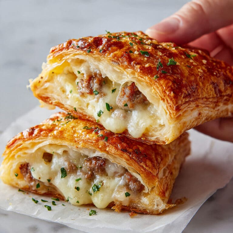 Everything But the Bagel Croissant Egg & Sausage Muffins Recipe