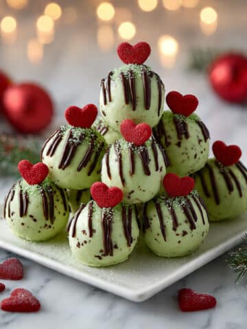 Grinch Oreo Balls Recipe