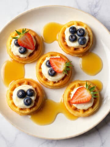 Mini Protein Waffles Recipe