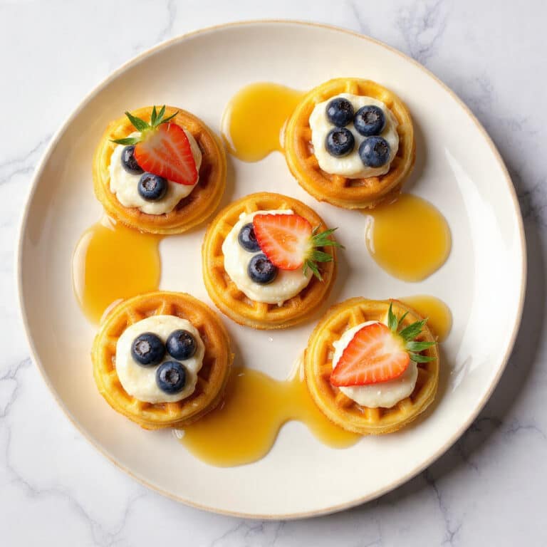 Mini Protein Waffles Recipe