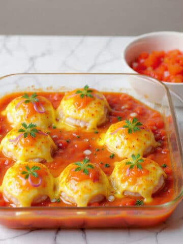 Crispy Oven-Baked Chicken Fillets with Mediterranean Salsa Recipe