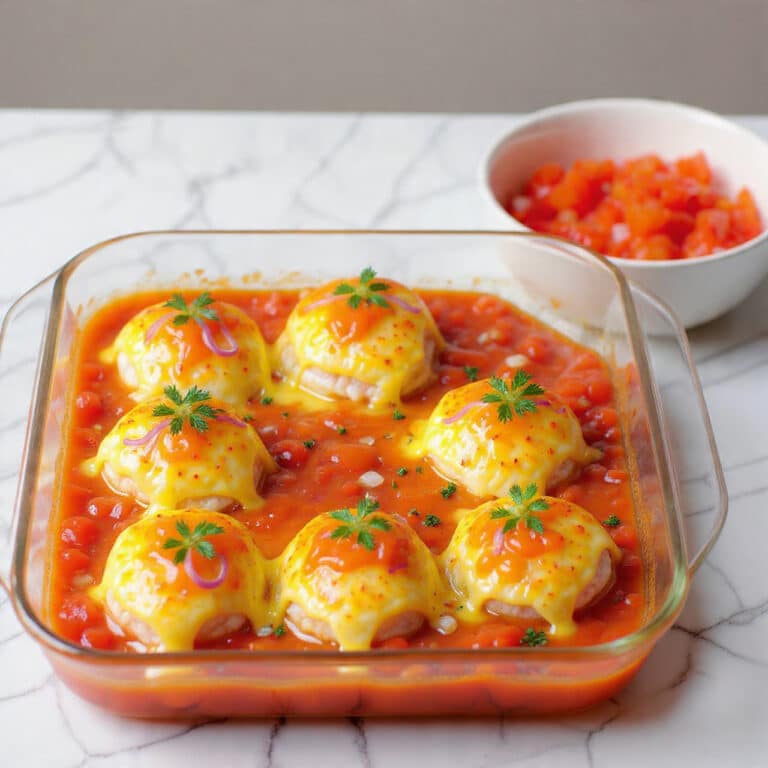 Crispy Oven-Baked Chicken Fillets with Mediterranean Salsa Recipe