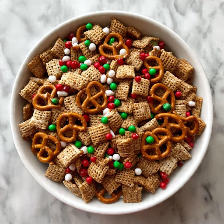 Caramel Pretzel Snack Mix Recipe