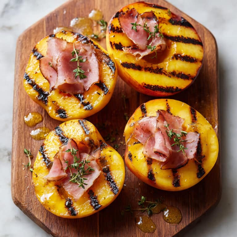 Grilled Apples with Prosciutto and Honey Recipe