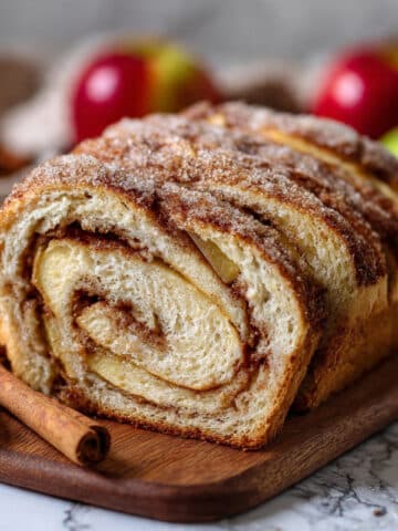Apple Cinnamon Babka Bread Recipe