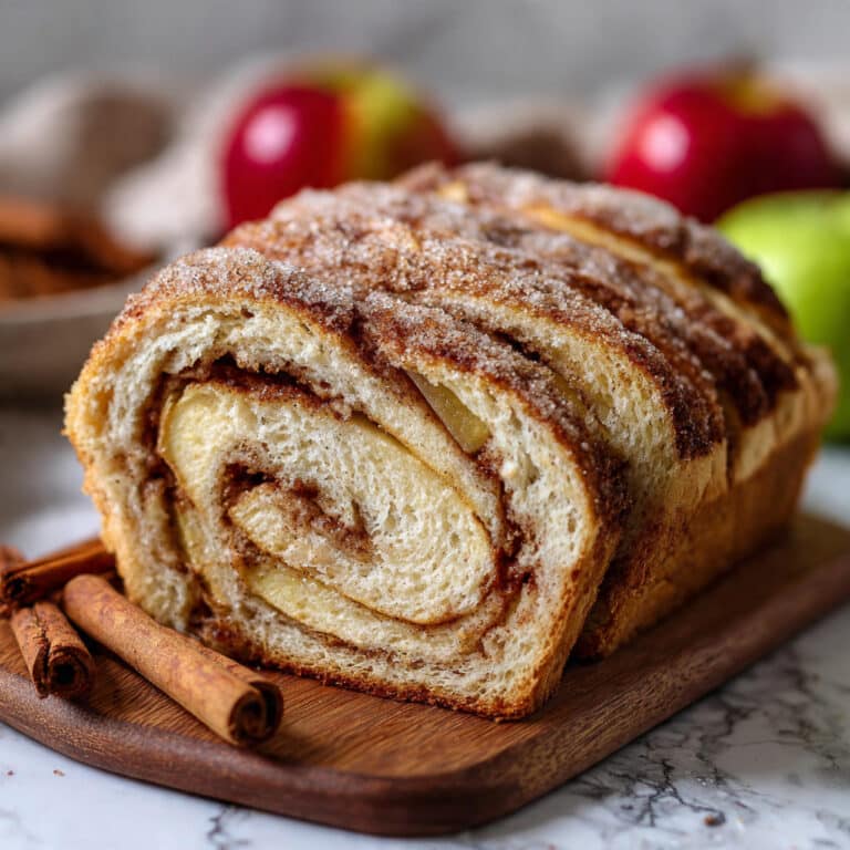 Apple Cinnamon Babka Bread Recipe