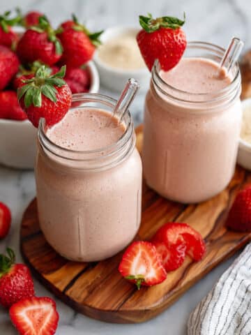 Strawberry Protein Shake Recipe