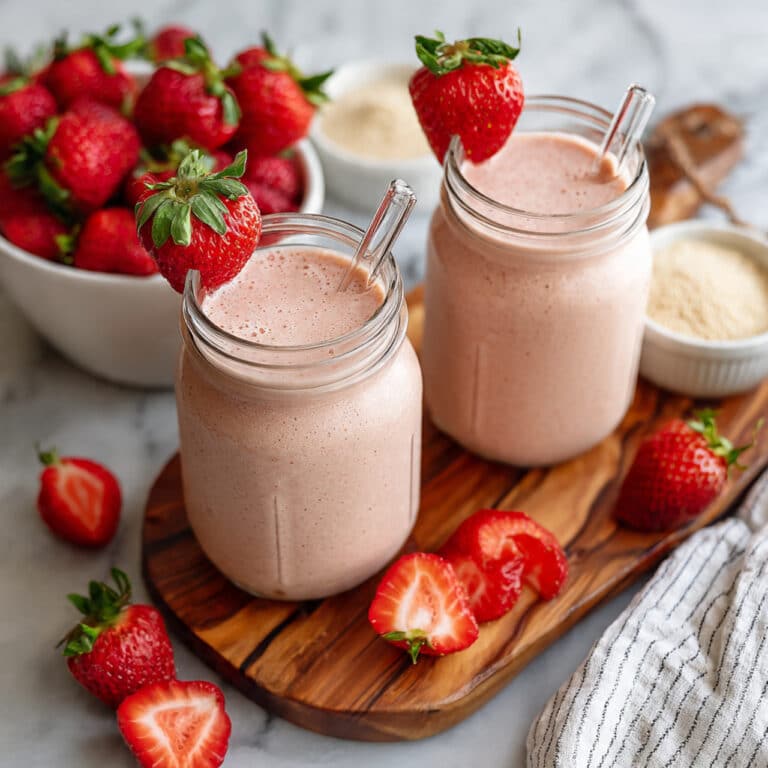 Strawberry Protein Shake Recipe