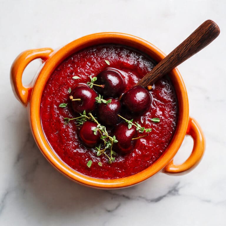 Cranberry Sauce with Orange Zest and Maple Syrup Recipe