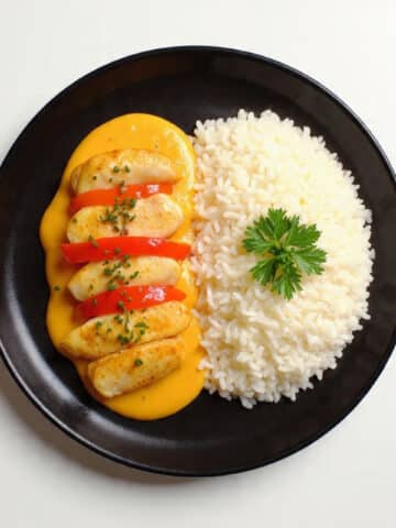 Creamy Paprika Chicken with Rice Recipe