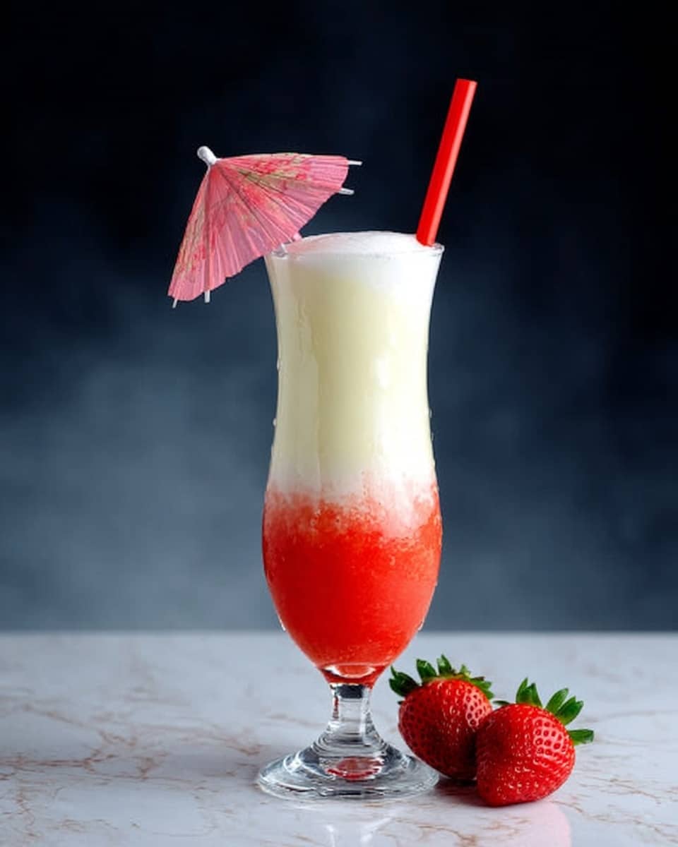 Lava Flow Cocktail: Irresistibly Tropical & Vibrant Drink
