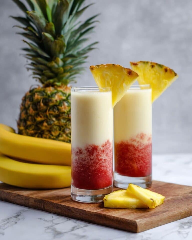 Lava Flow Tropical Frozen Cocktail Recipe