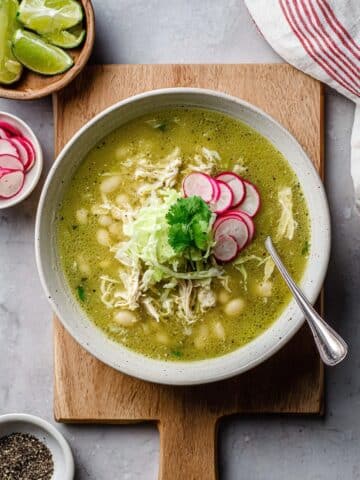Chicken Pozole Verde (Mexican Green Pozole) Recipe